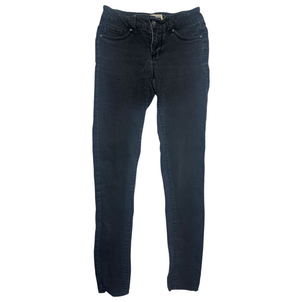 Blue Spice Womens Size 3 Black Wash Skinny Jeans Denim Pants